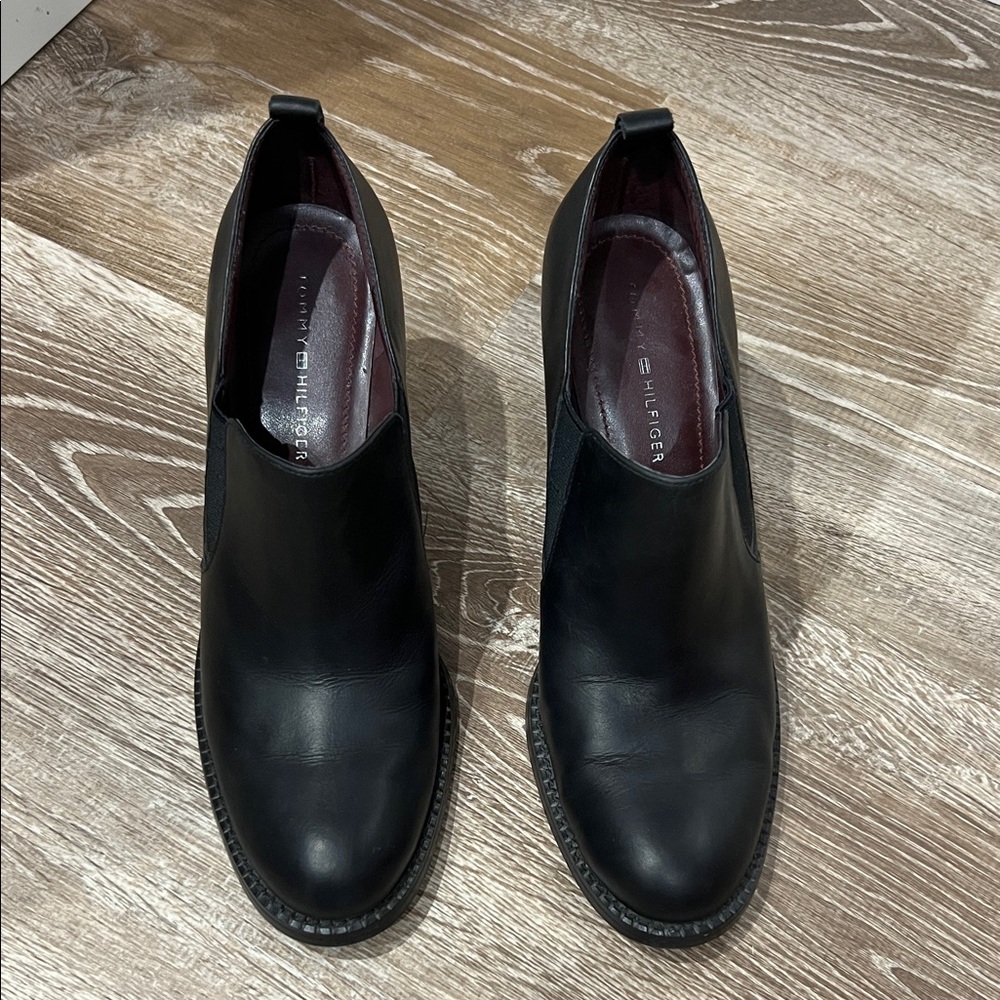Tommy Hilfiger Black Heeled Shoes
